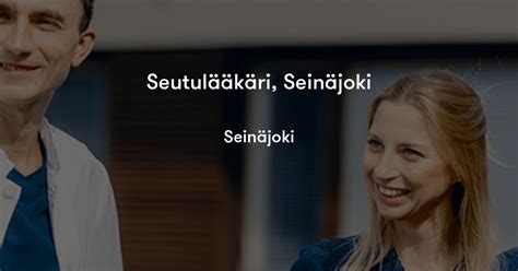 terveystalo seinjoki gynekologi|Terveystalo Seinäjoki 